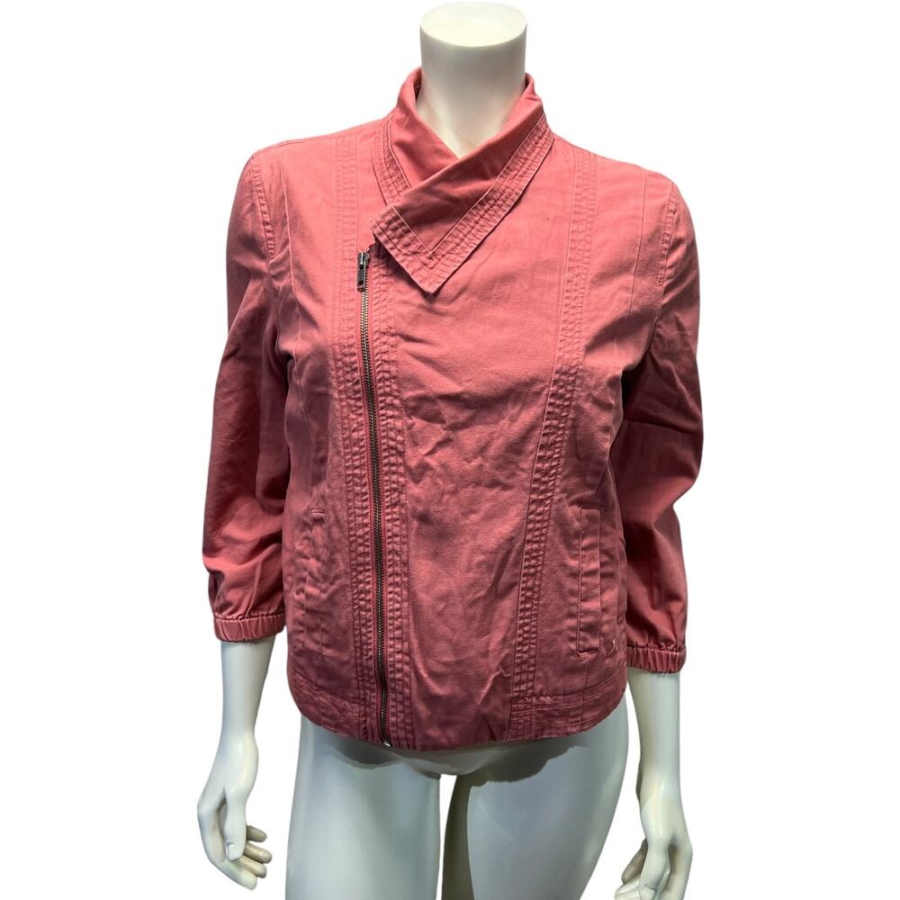 Hurley Coral Crop Zip Jacket Medium